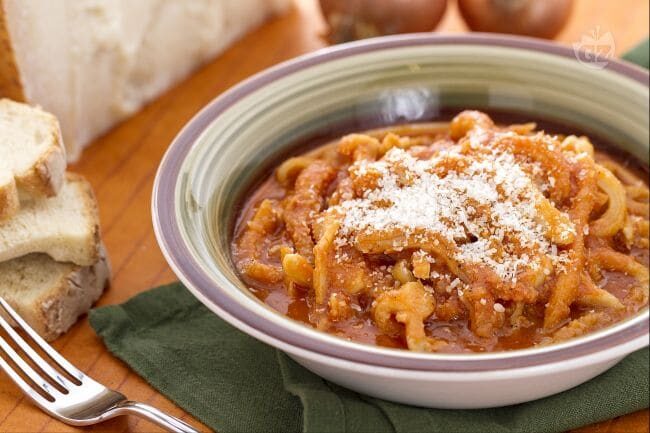 Trippa alla parmigiana, specialità dell'osteria